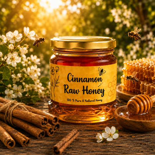 Cinnamon Raw Honey