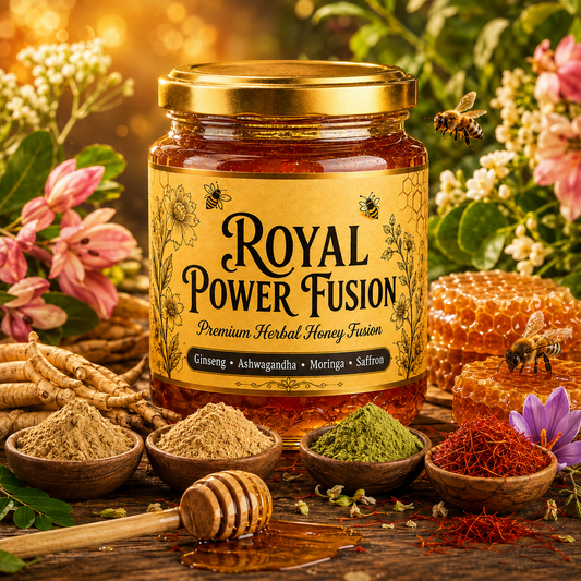 ROYAL POWER FUSION | One Premium Honey. Five Powerful Traditional Ingredients