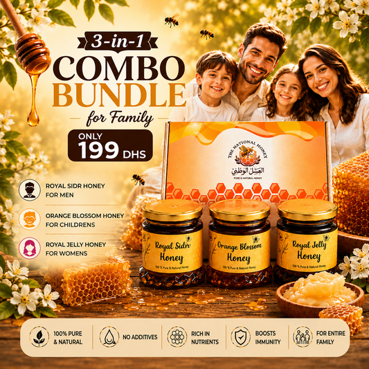 3 in 1 Family Honey Combo