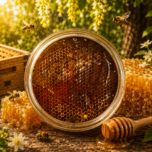 Raw Honeycomb – Pure Honey & Natural Beeswax